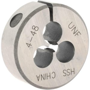 VALUE COLLECTION Round Die: #4-48, 1" OD, High Speed Steel 314-1116