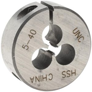 VALUE COLLECTION Round Die: #5-40, 1" OD, High Speed Steel 314-1118
