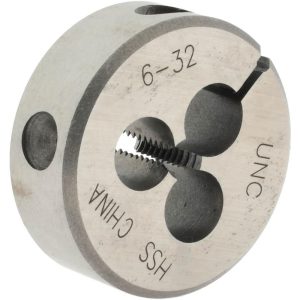 VALUE COLLECTION Round Die: #6-32, 1" OD, High Speed Steel 314-1122