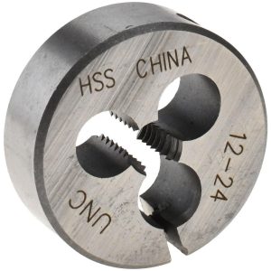VALUE COLLECTION Round Die: #12-24, 1" OD, High Speed Steel 314-1134