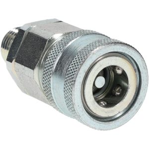 PARKER Hydraulic Hose MPT Fitting: 1/4", 6,500 psi VHC4-4M