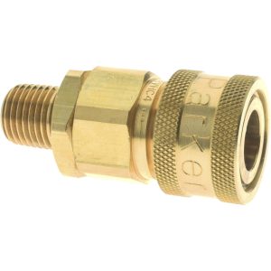 PARKER Hydraulic Hose MPT Fitting: 1/4", 2,250 psi BVHC4-4M