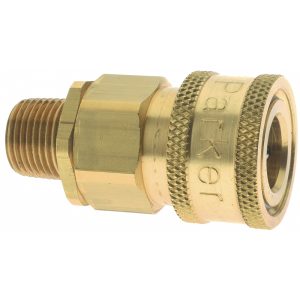 PARKER Hydraulic Hose MPT Fitting: 3/8", 2,250 psi BVHC6-6M