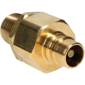 PARKER Hydraulic Hose MPT Fitting: 1/2", 1/2", 2,000 psi BVHN8-8M