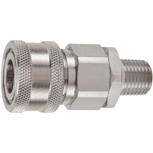 PARKER Hydraulic Hose MPT Fitting: 1/2", 1/2", 3,750 psi SVHC8-8M