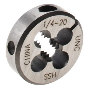 VALUE COLLECTION Round Die: 1/4-20, High Speed Steel 314-1040