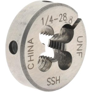 VALUE COLLECTION Round Die: 1/4-28, High Speed Steel 314-1042