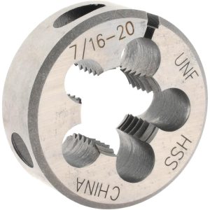 VALUE COLLECTION Round Die: 7/16-20, 1" OD, High Speed Steel 314-1154