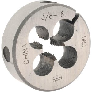 VALUE COLLECTION Round Die: 3/8-16, High Speed Steel 314-1248