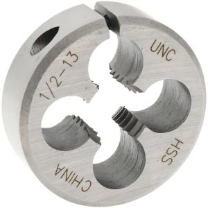 VALUE COLLECTION Round Die: 1/2-13, High Speed Steel 314-1258