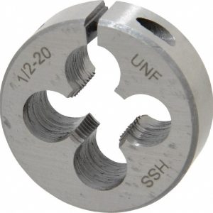 VALUE COLLECTION Round Die: 1/2-20, High Speed Steel 314-1260