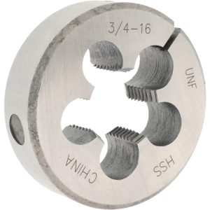 VALUE COLLECTION Round Die: 3/4-16, 2" OD, High Speed Steel 314-1370