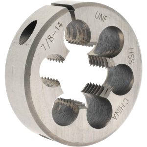 VALUE COLLECTION Round Die: 7/8-14, 2" OD, High Speed Steel 314-1374