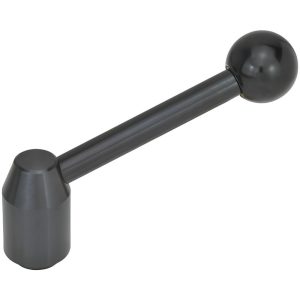 J.W. WINCO Tapped Insert Adjustable Clamping Handle: 1/2-13 Thread, 3/4" Hub Dia, Steel 8TA13/E
