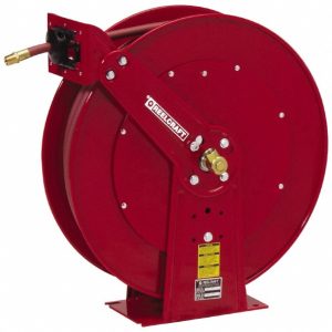 REELCRAFT Hose Reel with Hose: 3/8" ID Hose x 100', Spring Retractable 81100 OLP