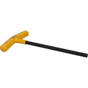 BONDHUS Hex Key: 3/8" Hex, Hex End, T-Handle Cushion Grip 15314