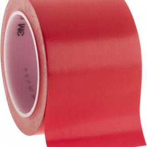 3M Floor & Aisle Marking Tape: 3" Wide, 5.2 mil Thick, Vinyl 7000122474