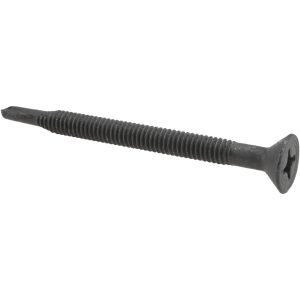 ITW BUILDEX #12, Flat Head, Phillips Drive, 2-3/4" OAL, #4 Point, Self Drilling Screw 560073