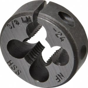 VALUE COLLECTION Round Die: 3/8-24, 1" OD, High Speed Steel 314-4150