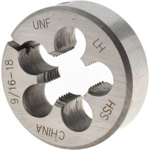 VALUE COLLECTION Round Die: 9/16-18, High Speed Steel 314-4266