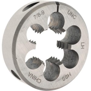 VALUE COLLECTION Round Die: 7/8-9, 2" OD, High Speed Steel 314-4374