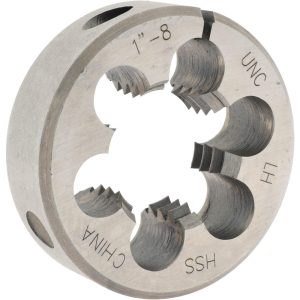 VALUE COLLECTION Round Die: 1-8, 2" OD, High Speed Steel 314-4378