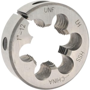 VALUE COLLECTION Round Die: 1-12, 2" OD, High Speed Steel 314-4379
