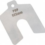 PRECISION BRAND Shim Stock: 2 mm Thick, 2'' Long, 50 mm Wide, Stainless Steel 81250