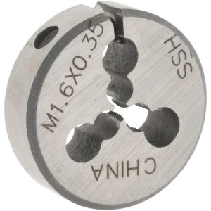 VALUE COLLECTION Round Die: M1.6x0.35, High Speed Steel 314-1052