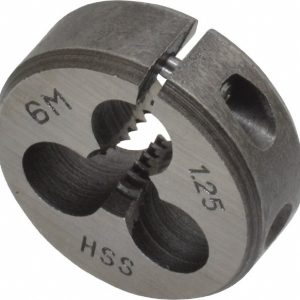VALUE COLLECTION Round Die: M6x1.25, 1" OD, High Speed Steel 314-1685