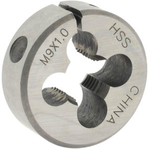 VALUE COLLECTION Round Die: M9x1, 1" OD, High Speed Steel 314-1647