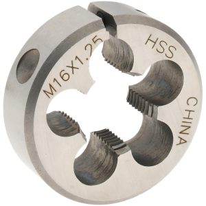 VALUE COLLECTION Round Die: M16x1.25, High Speed Steel 314-1780