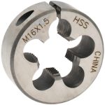 VALUE COLLECTION Round Die: M16x1.5, High Speed Steel 314-1738