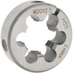 VALUE COLLECTION Round Die: M20x2.5, High Speed Steel 314-1756