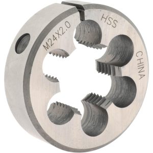 VALUE COLLECTION Round Die: M24x2, 2" OD, High Speed Steel 314-1842