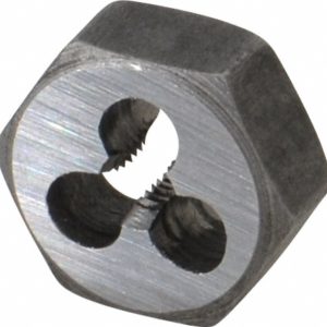 VALUE COLLECTION Hex Rethreading Die: M4x0.7, Right Hand, Carbon Steel 364-0042