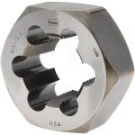 IRWIN HANSON 1 - 11-1/2 NPT x 2-3/8" OD Hex Pipe Die 7407
