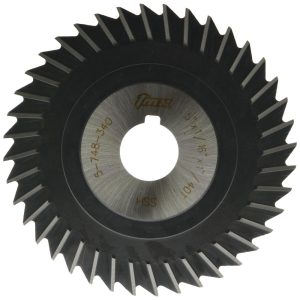 VALUE COLLECTION Side Chip Saw: 5" Blade Dia, 1/16" Blade Thickness, 1" Arbor Hole Dia, 40 Teeth, High Speed Steel 5-748-340
