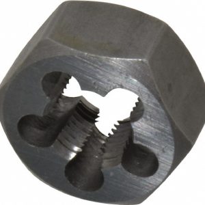VALUE COLLECTION Hex Rethreading Die: 5/8-18, Left Hand, Carbon Steel 366-0402