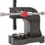 PALMGREN Arbor Press: 3/4" Ram, 3-3/4" Throat Depth, 1/2 Ton Pressure, 4-1/2" Max Work Height 9661051