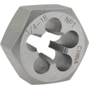 VALUE COLLECTION 1/4-18 NPT x 1-1/4" Hex Hex Pipe Die 365-0011