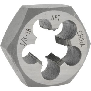 VALUE COLLECTION 3/8-18 NPT x 1-7/16" Hex Hex Pipe Die 365-0016