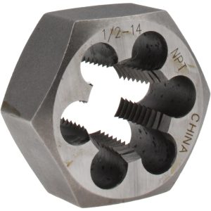 VALUE COLLECTION 1/2-14 NPT x 1-5/8" Hex Hex Pipe Die 365-0021