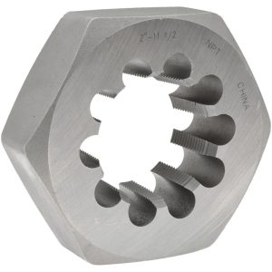 VALUE COLLECTION 2 - 11-1/2 NPT x 3-3/4" Hex Hex Pipe Die 365-0045