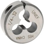 VALUE COLLECTION Round Die: 1/4-32, 1" OD, High Speed Steel 315-1123