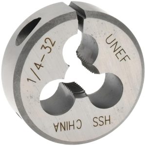 VALUE COLLECTION Round Die: 1/4-32, 1" OD, High Speed Steel 315-1123
