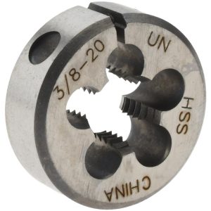 VALUE COLLECTION Round Die: 3/8-20, 1" OD, High Speed Steel 315-1142