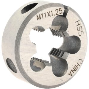 VALUE COLLECTION Round Die: M11x1.25, 1" OD, High Speed Steel 314-1657