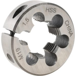 VALUE COLLECTION Round Die: M19x1.5, High Speed Steel 314-1749