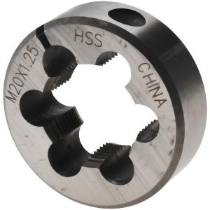 VALUE COLLECTION Round Die: M20x1.25, High Speed Steel 314-1751